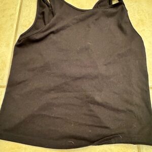 SHEIN Classic Black Tank Top